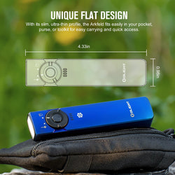 OLIGHT Arkfeld Flat Flashlight 1000 EDC-Taschenlampe mit Doppellichtquelle 