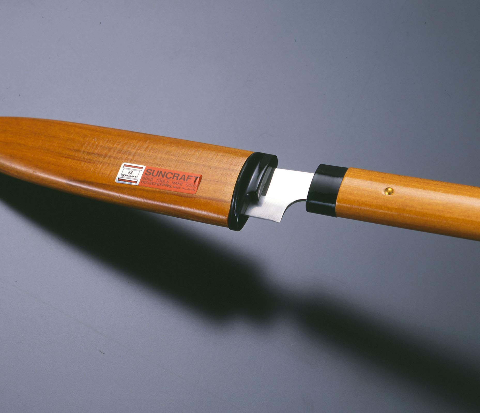 Seki Japan Small Fruit Knife Angular Edge Wooden Handle