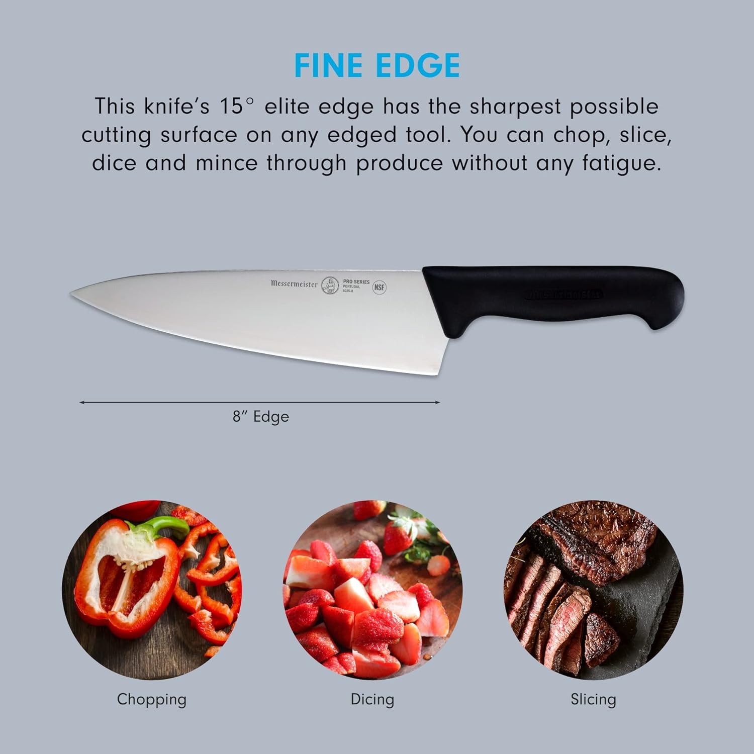 Messermeister Pro Series 8” Tall Chef’s Knife