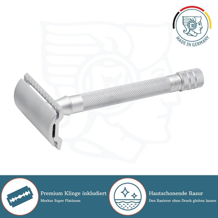 Double Edge Safety Razor - Chrome by Merkur