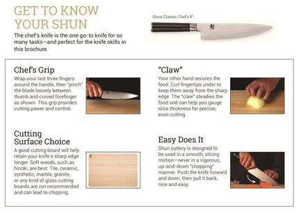 Shun Classic 5-Piece Slimline Block Set | Chef's, Paring & Utility Knives