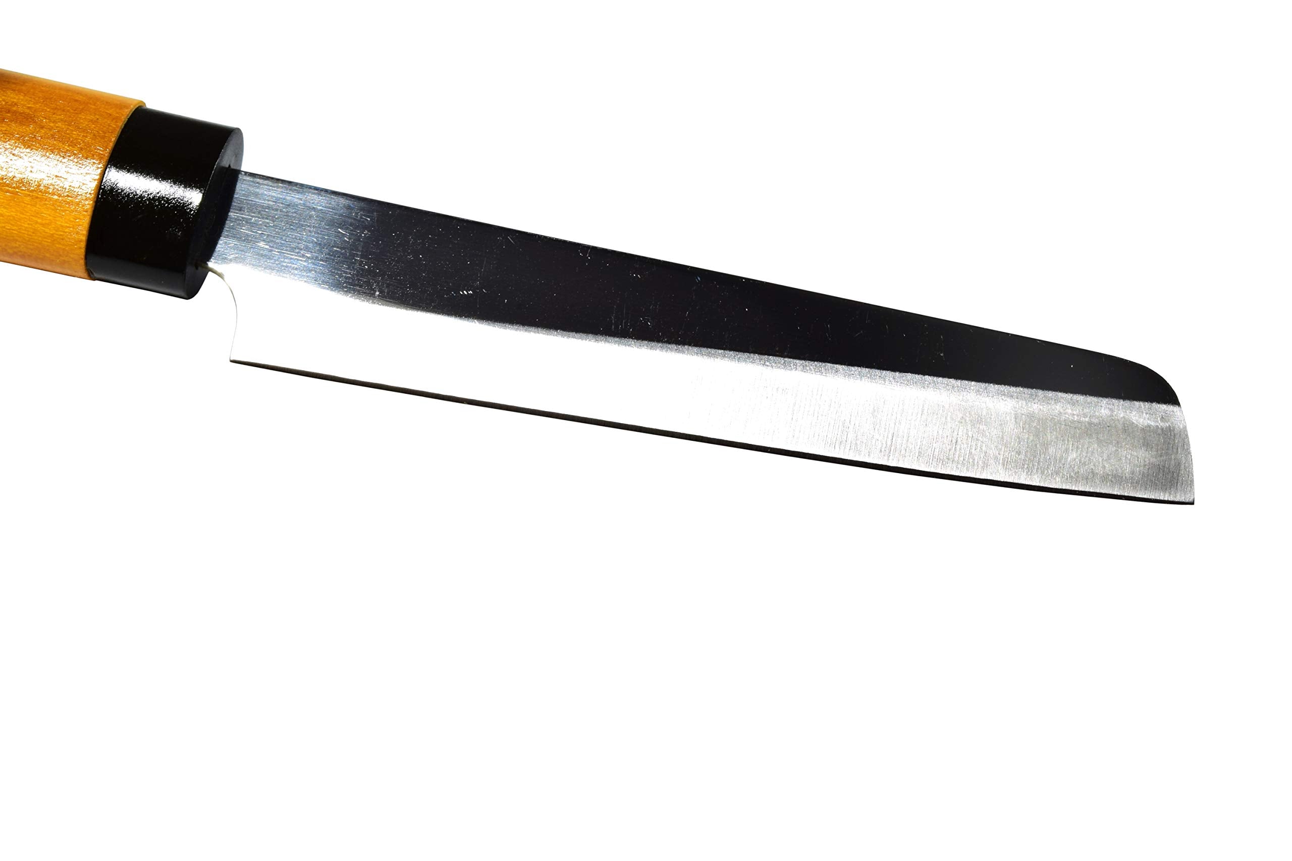 Seki Japan Small Fruit Knife Angular Edge Wooden Handle