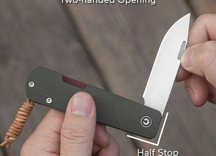 CIVIVI Slippy Sendy Folding Knife for EDC Camping Daily Use