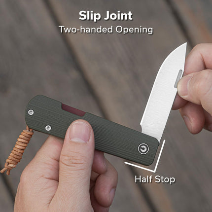 CIVIVI Slippy Sendy Folding Knife for EDC Camping Daily Use by Civivi
