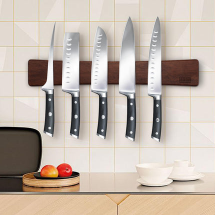 Magnetic Knife Strips, Magnetic Knife Holder for Wall 16 Inch, Acacia Wood by Razor Sharp AZ