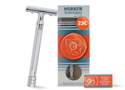 Double Edge Safety Razor - Chrome by Merkur