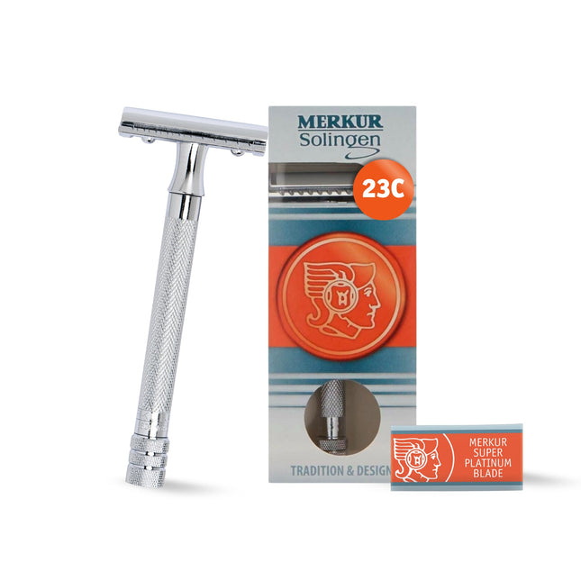 Double Edge Safety Razor - Chrome by Merkur