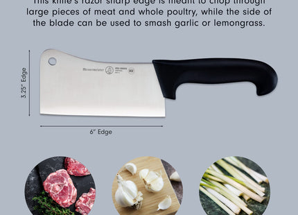 Messermeister Pro-Series, 6-Inch Bone Cleaver by Messermeister