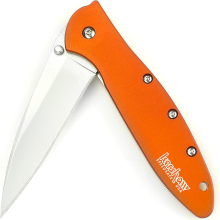 Kershaw Leek, Orange Pocket Knife by Kershaw