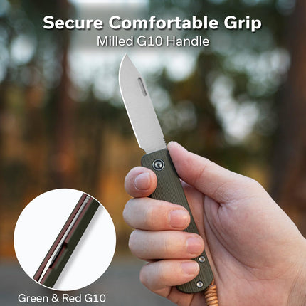 CIVIVI Slippy Sendy Folding Knife for EDC Camping Daily Use by Civivi