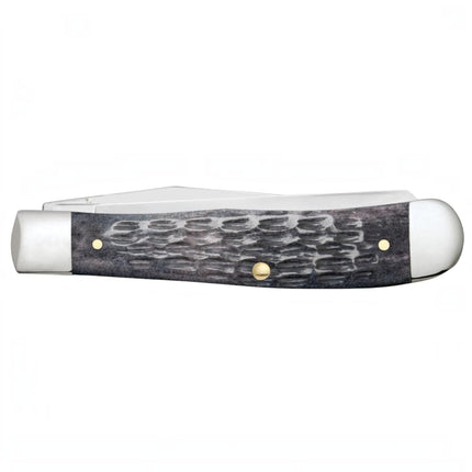 Case® | Pocket Worn® Crandall Jig Gray Bone Trapper Knife by caseknives