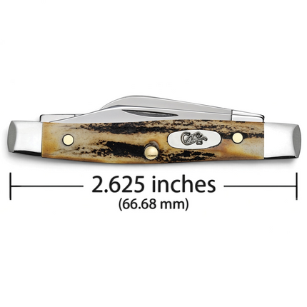 Case® Genuine Stag Small Stockman