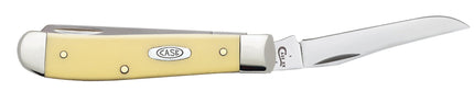 Case® | Yellow Synthetic Carbon Steel Mini Trapper Knife by caseknives