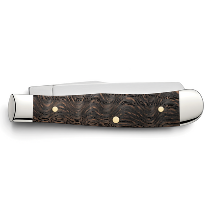 Case® Smooth Black Curly Oak Wood Tiny Trapper