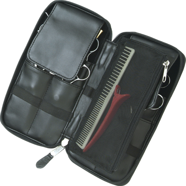 Black Zippered Shear Case by Scissormall