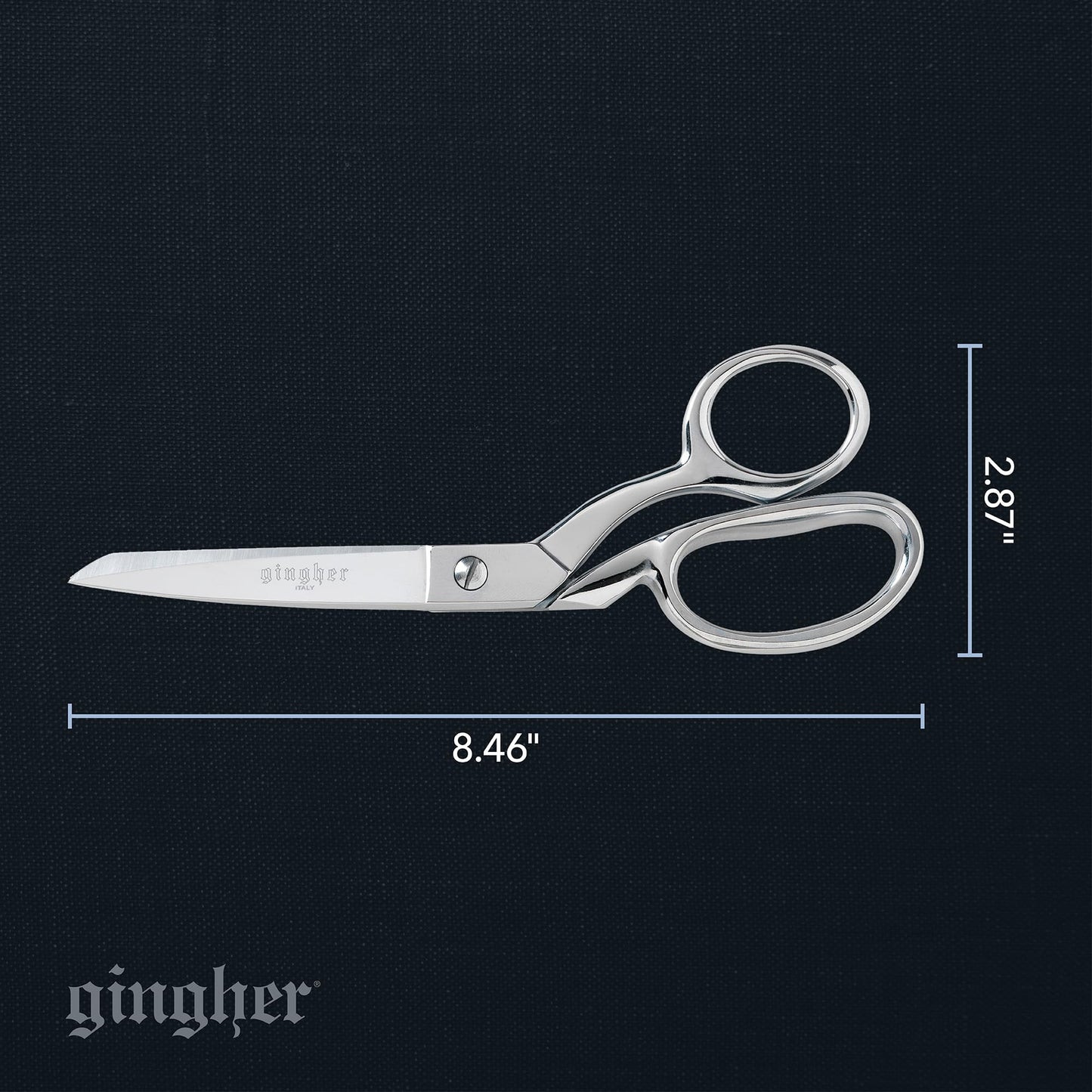 Gingher Dressmaker's Fabric Scissors, 8"