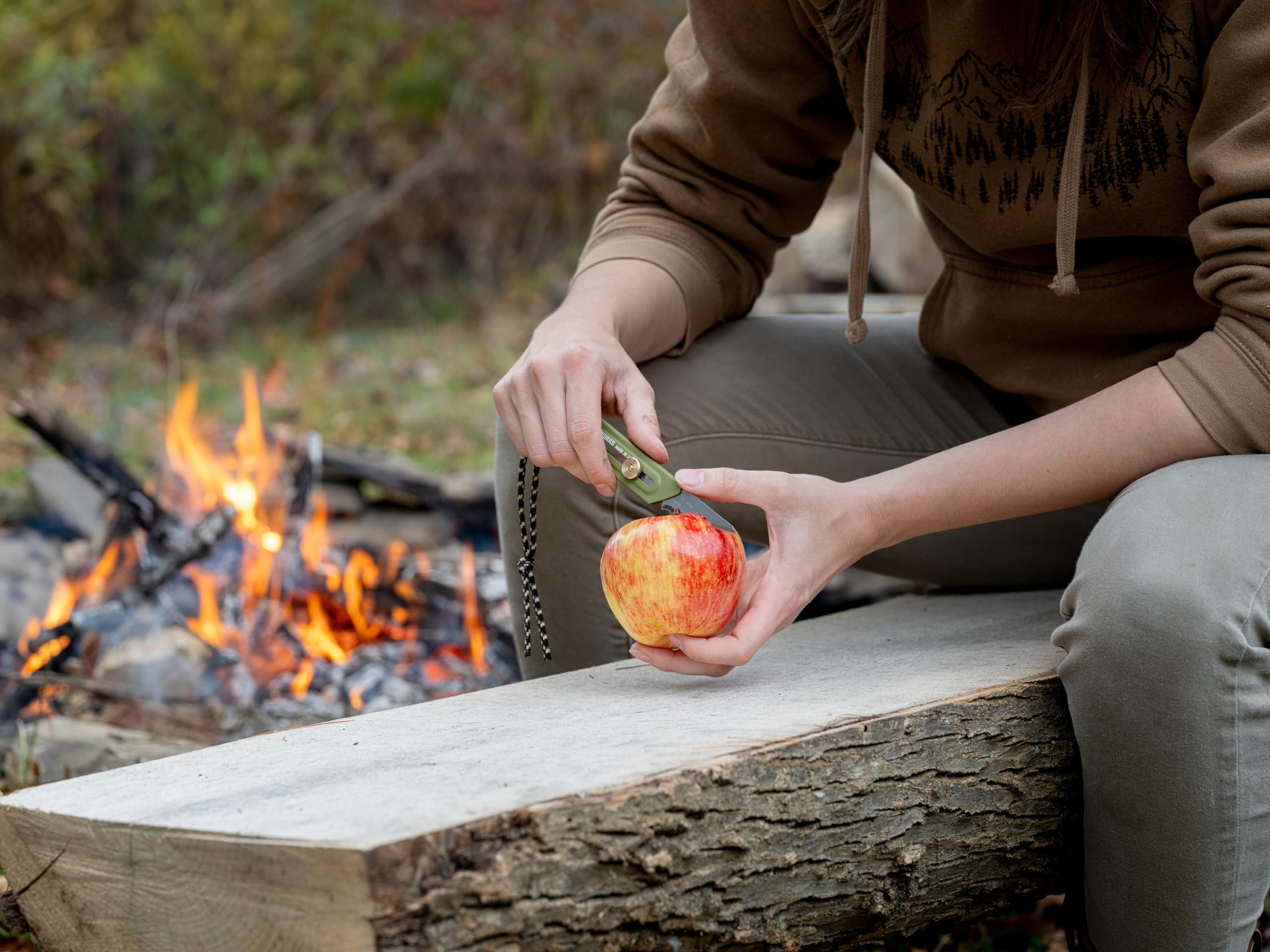 OLFA WORKS OW-UCK-1/SB Utility Camp Knife