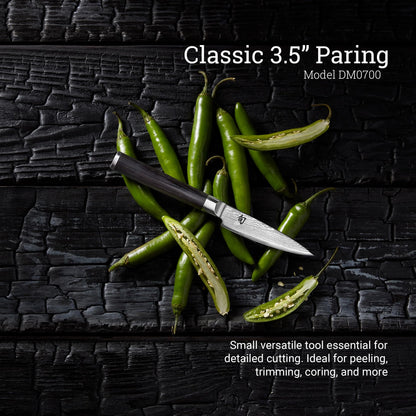 Shun Classic 3.5" Paring Knife | Precision & Sharpness