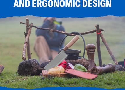 Condor - Cleaver Blasted Satin Finish - 1075 High Carbon Steel by Razor Sharp AZ