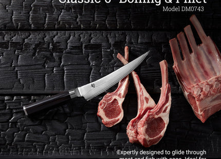 Shun Classic 6" Boning & Fillet Knife by Shun