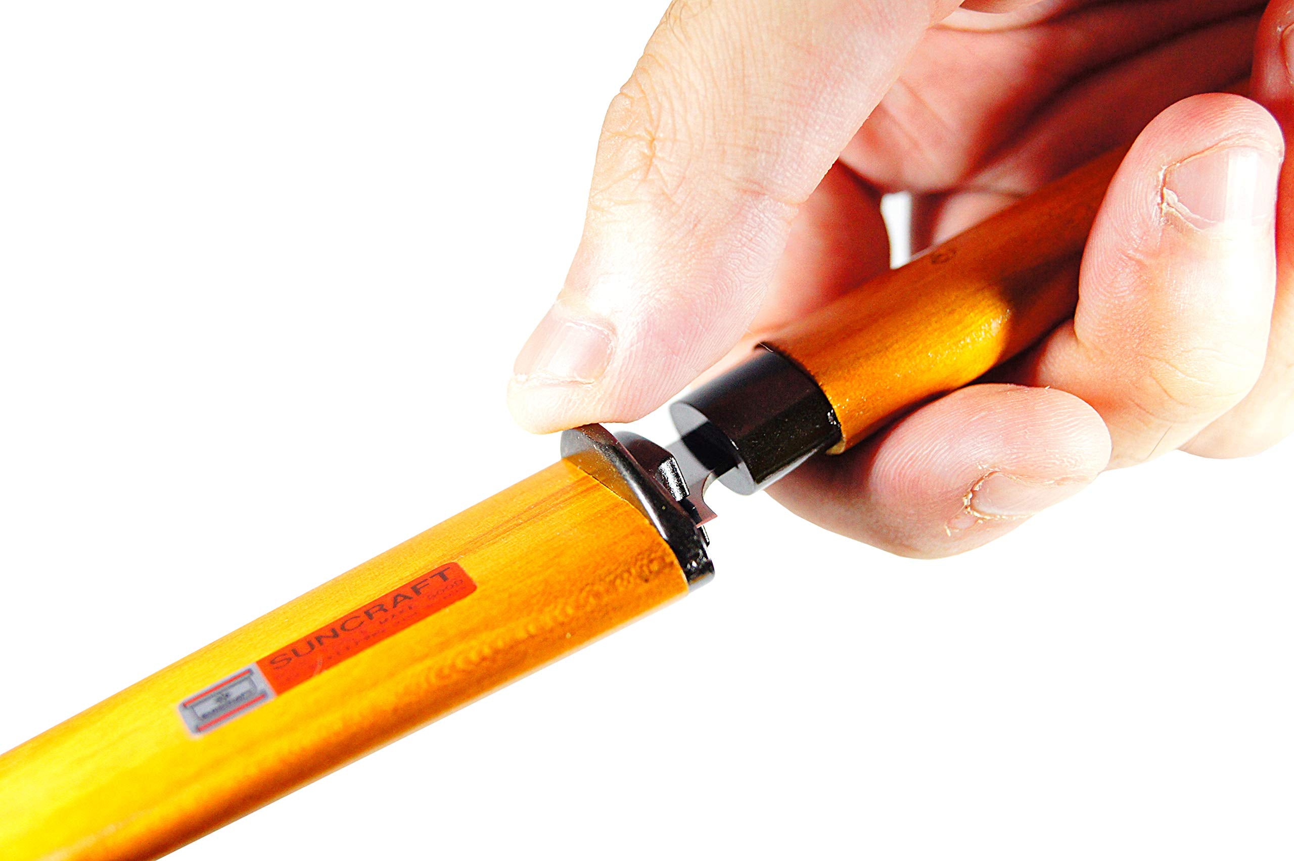 Seki Japan Small Fruit Knife Angular Edge Wooden Handle