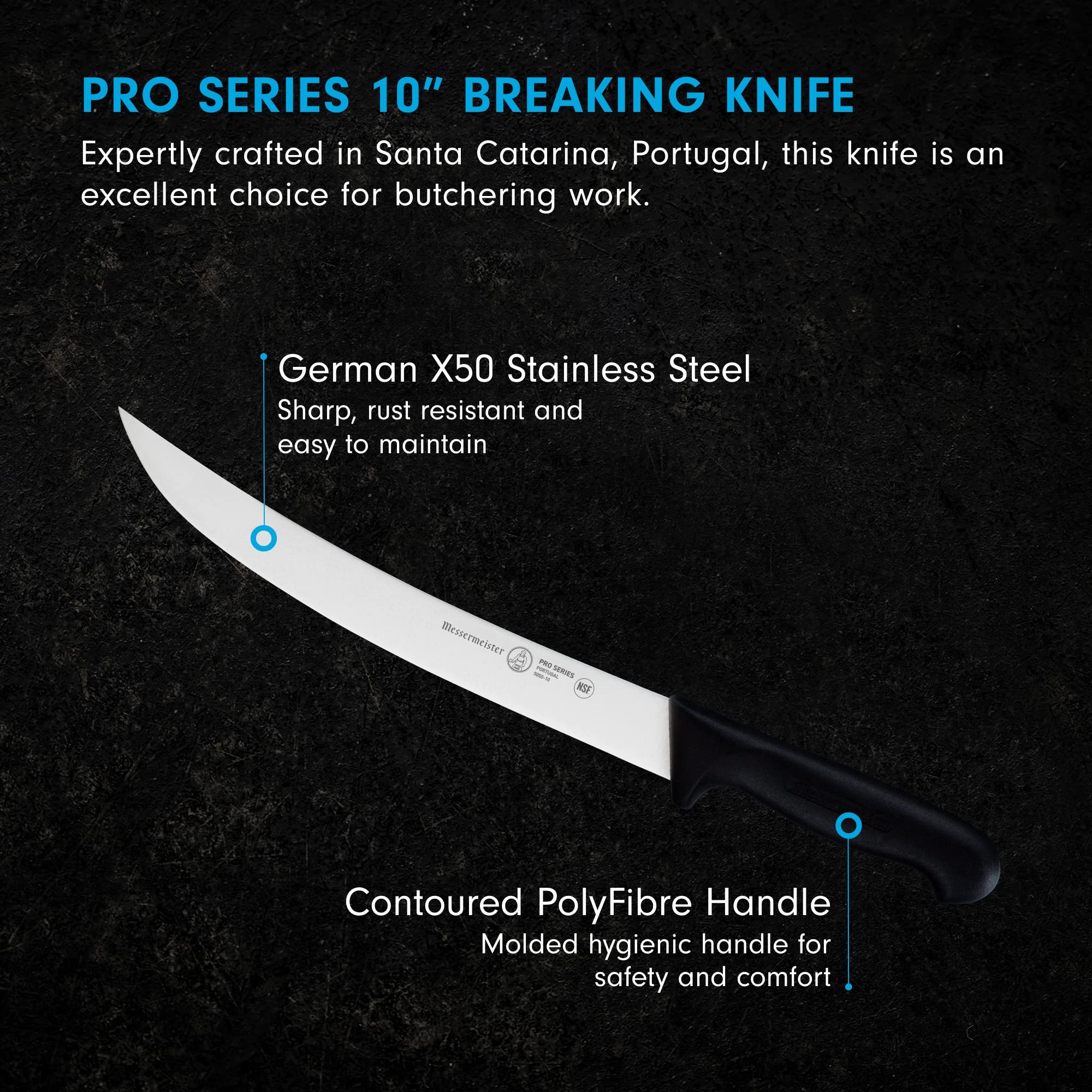 Messermeister Pro Series 8” Breaking Knife