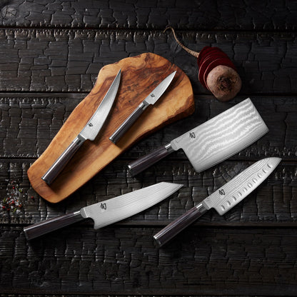 Shun Classic 7" Hollow Ground Santoku Knife | Versatile & Precise