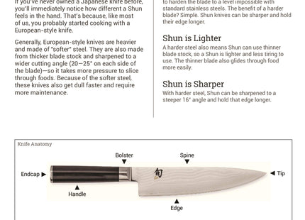 Shun Classic 5-Piece Slimline Block Set | Chef's, Paring & Utility Knives