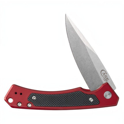Case Marilla Red Anodized Aluminum G-10 Folding Knife by Case®