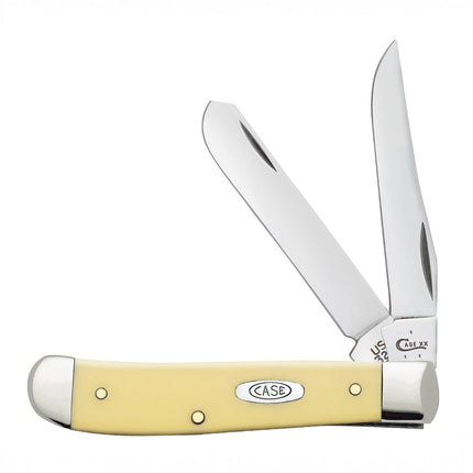 Case® | Yellow Synthetic Carbon Steel Mini Trapper Knife by caseknives