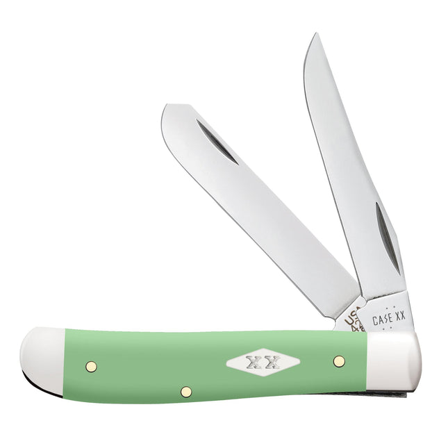 Case CA63831 - Smooth Mint Green Synthetic Mini Trapper