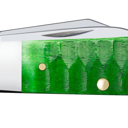 Case® | Gator Jigged Bright Green Bone Barlow by caseknives