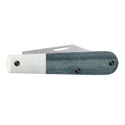 Case® Crossroads™ XR Barlow Pocket Knife — Blue Denim Canvas Laminate & White G-10 (2026 Limited Edition)