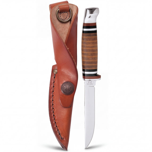 Case® Leather Handle Mini Finn Hunter