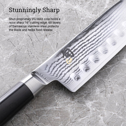Shun Classic 7" Hollow Ground Santoku by Shun