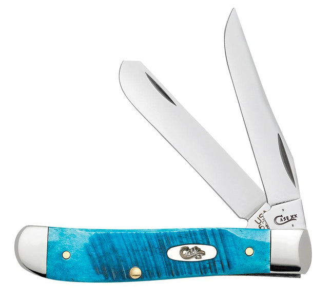 Case CA53066 - Sawcut Jig Caribbean Blue Bone Mini Trapper