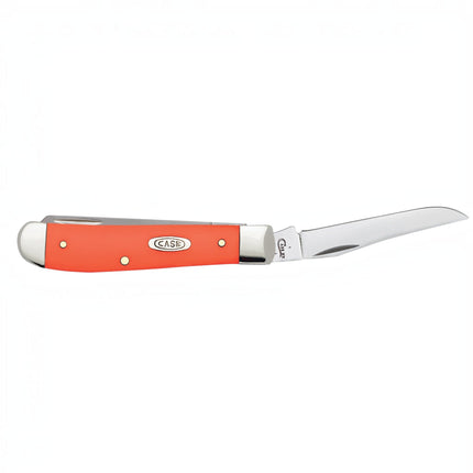 Case® Smooth Orange Synthetic Mini Trapper Pocket Knife
