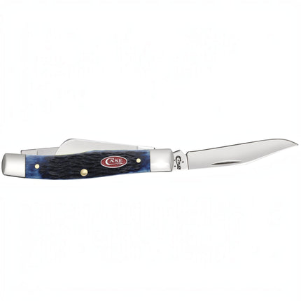 Case® | Rogers Jig Navy Blue Bone Medium Stockman Knife