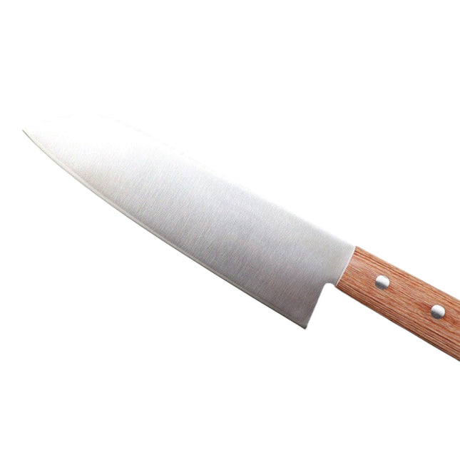 Kanetsune Santoku Knife KC 360 Japanese All Purpose Kitchen Knife With DSR 1K6 Stainless Steel Blade And Wood Handle by Kanetsune