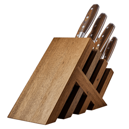 Avanta Pakkawood Knife Block Set - 10 Piece by Messermeister