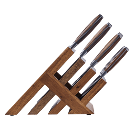 Avanta Pakkawood Knife Block Set - 10 Piece by Messermeister