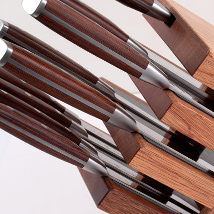 Avanta Pakkawood Knife Block Set - 10 Piece by Messermeister