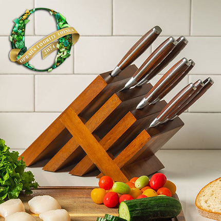 Avanta Pakkawood Knife Block Set - 10 Piece by Messermeister