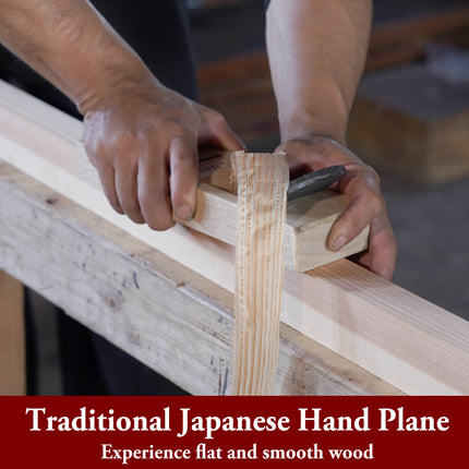 SUIZAN Japanese Wood Block Plane KANNA 2 Inch (50mm) Hand Planer for Woodworking by SUIZAN JAPAN