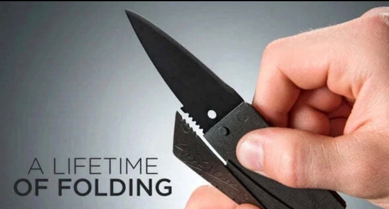 Ian Sinclair CardSharp Credit Card Folding tool