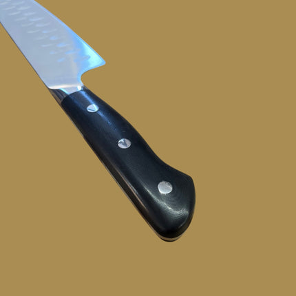 Perfect Edge Cutlery Dragon Ice 9" Chef's Knife – CTS-BD1N Steel, Double Hollow-Ground, G10 Handle