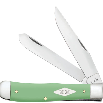 Case XX Mint Green Smooth Synthetic Trapper Folding Knife by Case®