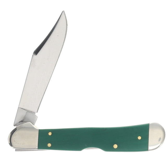 Case XX Spruce Green Smooth Synthetic Mini CopperLock Folding Knife CA64534 by Case®