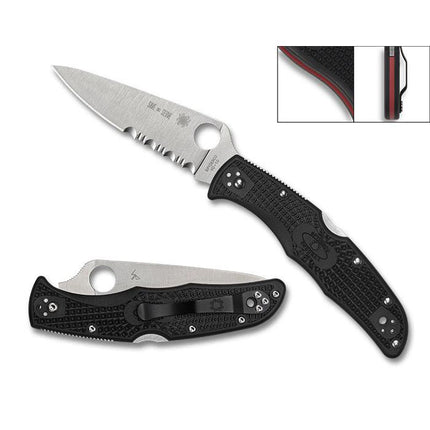 Endura® 4 Lightweight Thin Red Line by Spyderco