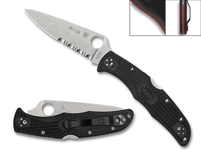 Endura® 4 Lightweight Thin Red Line by Spyderco